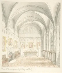 Lea Castle, Worcestershire, Dining Room Looking South