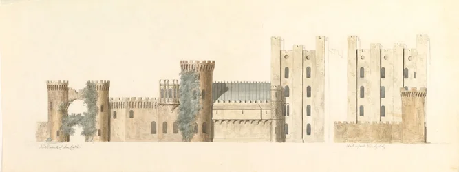 North Aspects of Lea Castle and West Aspect of Wolverly, Cookly, Worcestershire