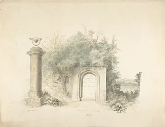 Title Page to a Group of Plans, Elevations and Scenic Interiors of Lea Castle, Worcestershire