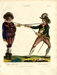 Fencing Styles: Spanish and Italian Guard