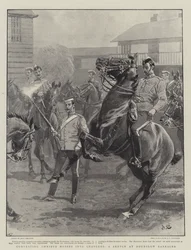 Converting Omnibus Horses into Chargers, a Sketch at Hounslow Barracks