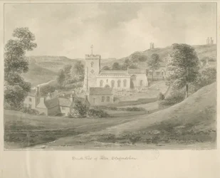 Church and Houses in Alton