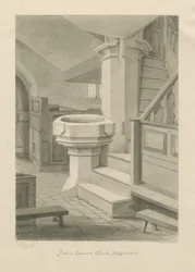 Font in Cannock Church