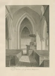 Interior of Leigh Church