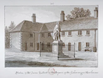Statue of James Hulbert, St Peter