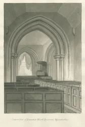 Worcestershire - Droitwich - Dodderhill Church Interior