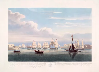 Dutch Merchant Ships Leaving Portsmouth, June 2