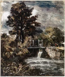 A Sluice, Perhaps on the Stour