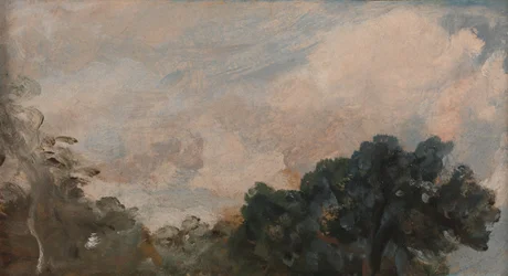 Cloud Study with Trees