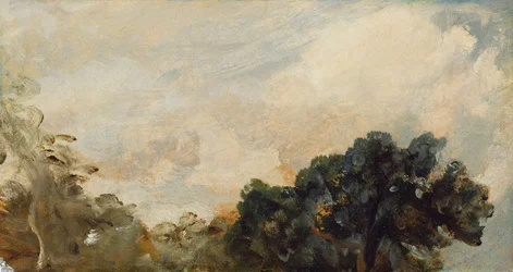 Cloud Study with Trees, 1821