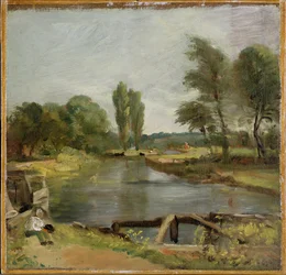 Flatford Lock