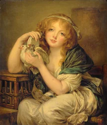 Girl with the Doves