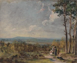 Hampstead Heath Looking Towards Harrow