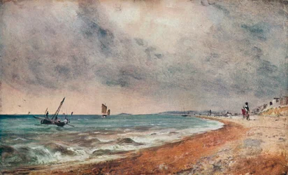 Hove Beach, with Fishing Boats