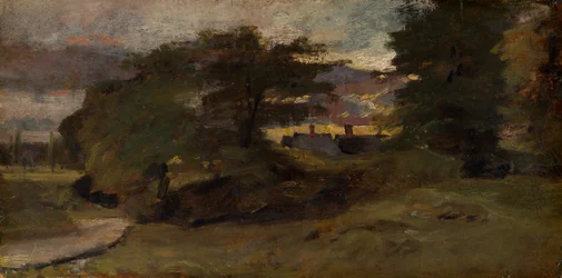 Landscape with Cottages, 1809