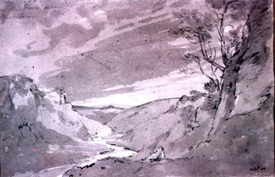 On the Dove near Buxton, 1801