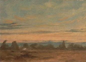 Summer - Evening Landscape, ca. 1825