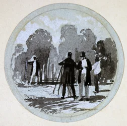 Levelling, London & Birmingham Railway, c.1838