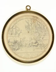 Design for a Medal to Commemorate the Institution of the South Sea Company