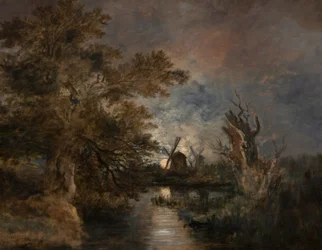 Moonlight on the Yare, c.1816-1817