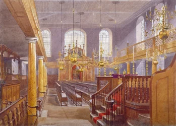 Synagogue, Bevis Marks, City of London