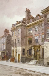 View of Mansell Street, London, 1886