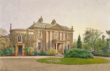 View of the Front of Carroun House, South Lambeth Road, Lambeth, London