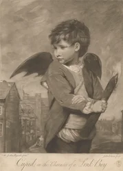 Cupid in the Character of a Link Boy