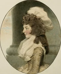 Portrait of Sarah Whitmore, Seated by a Column, 1787