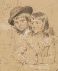 Benjamin and Lewis Way, the Eldest Sons of Benjamin Way of Denham House, Bucks
