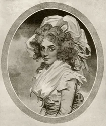 Sarah Siddons, Engraved by Peltro W. Tomkins, from 