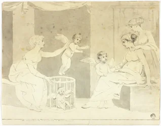 Seller of Loves (after Herculaneum frieze)