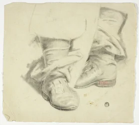 Seventeenth Century Boots of Standing Figure