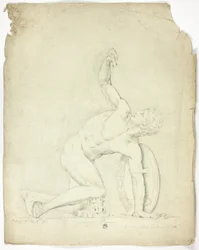 Wounded Warrior from the Statue in Rome