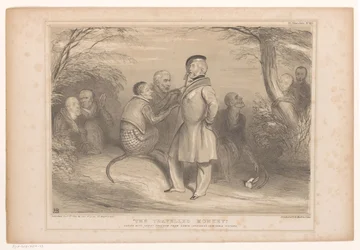 Lord Palmerston in the Land of the Monkeys (The Travelled Monkey)