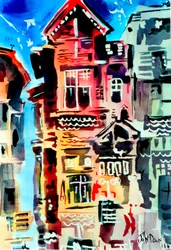 Colorful Cityscape