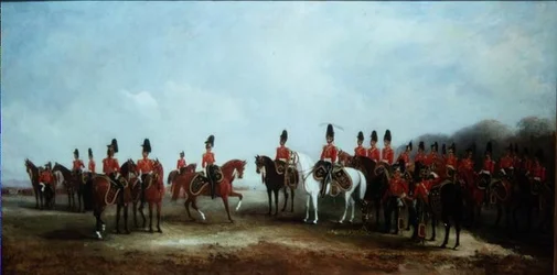 Review of the 16th Lancers