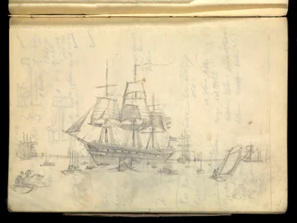 Seascape, Sketchbook