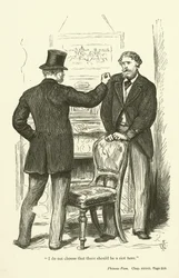 Illustration for Phineas Finn by Anthony Trollope