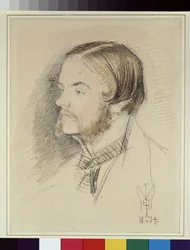 Portrait of Holman Hunt, 1854