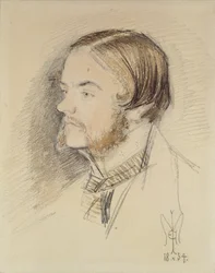 Portrait of William Holman Hunt, 1854