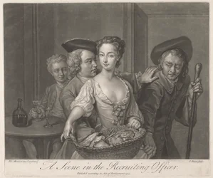 A Scene in the Recruiting Officer