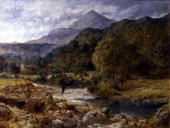Moel Siabod from Capel Curig, North Wales