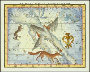 1776 - John Flamsteed - Lyra, Cygnus, Lacerta, Vulpecula