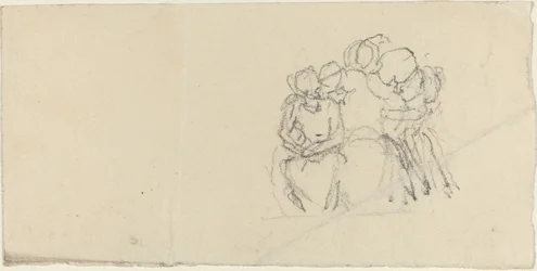 Group of Figures Surrounding Seated Figure