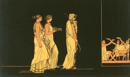 Penelope Carrying the Bow of Ulysses to the Suitors
