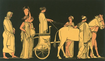 Ulysses Following the Car of Nausicaa