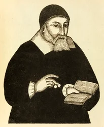 Richard Mather, first in a line of New England Puritan clergymen and leader of New England Congregationalism