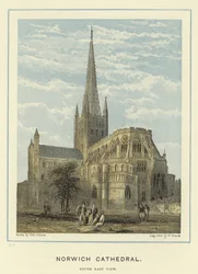 Norwich Cathedral, South East View