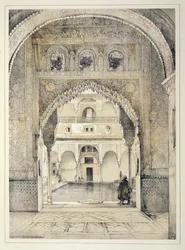 Door of the Hall of Ambassadors, from 